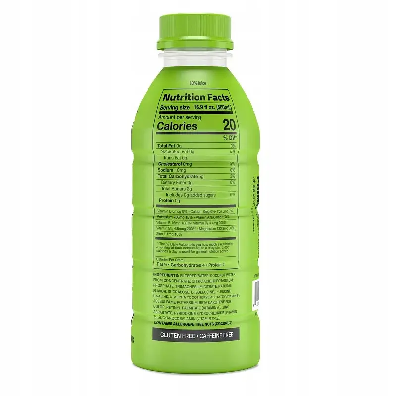 Напій Prime Hydration Lemon Lime Drink 500 мл - фото 3