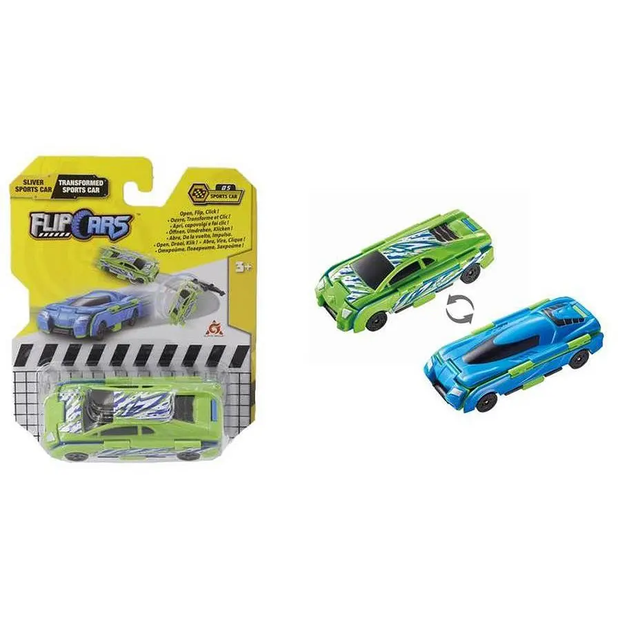 Машинка-трансформер Flip Cars 2 в 1 Спорткари Спорткар уламок і Спорткар трансформер EU463875B-05 - фото 4