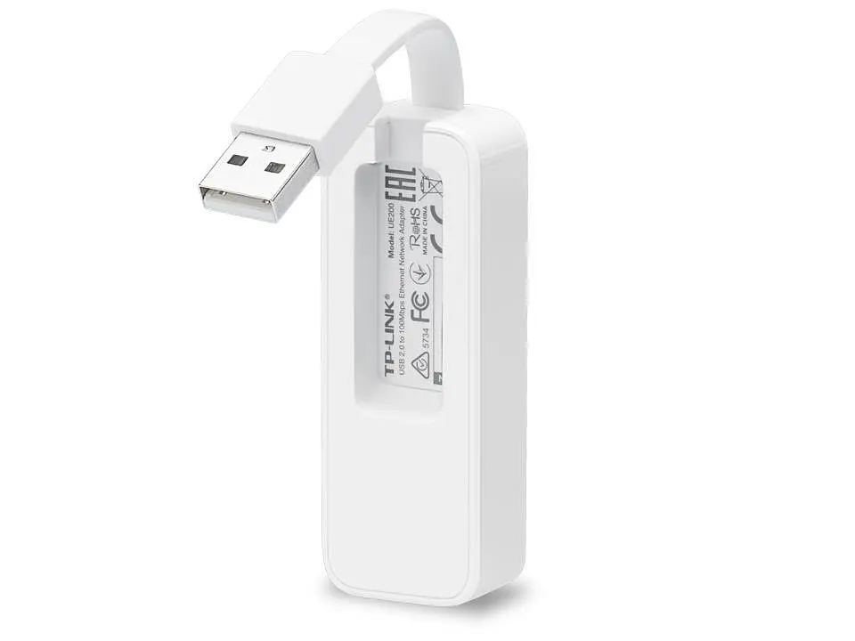 Мережевий адаптер NET ADAPTER USB2 10/100M UE200 TP-LINK - фото 2