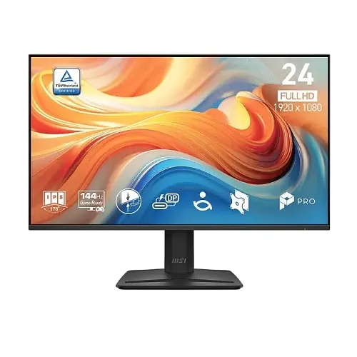 Монітор MSI 23.8" PRO MP242 E14C, Black, IPS, 1920x1080 (16:9), 1 мс, 144 Гц, 300 кд/м², 1500:1 teh0033313