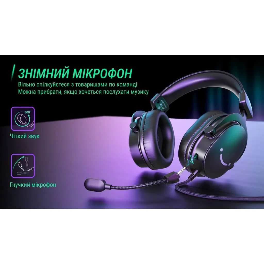 Навушники Fifine H9 Black (H9) - фото 9
