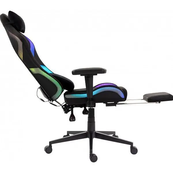 Геймерське крісло GT Racer X-2403 RGB Black [166927] - фото 4