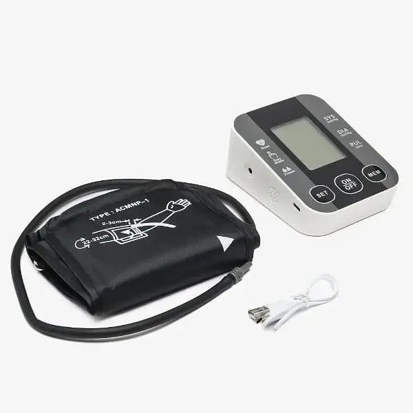 Тонометр автоматичний Good Idea Pressure BP-510 з голосовим оповіщенням з індикатором аритмії чорний - фото 2