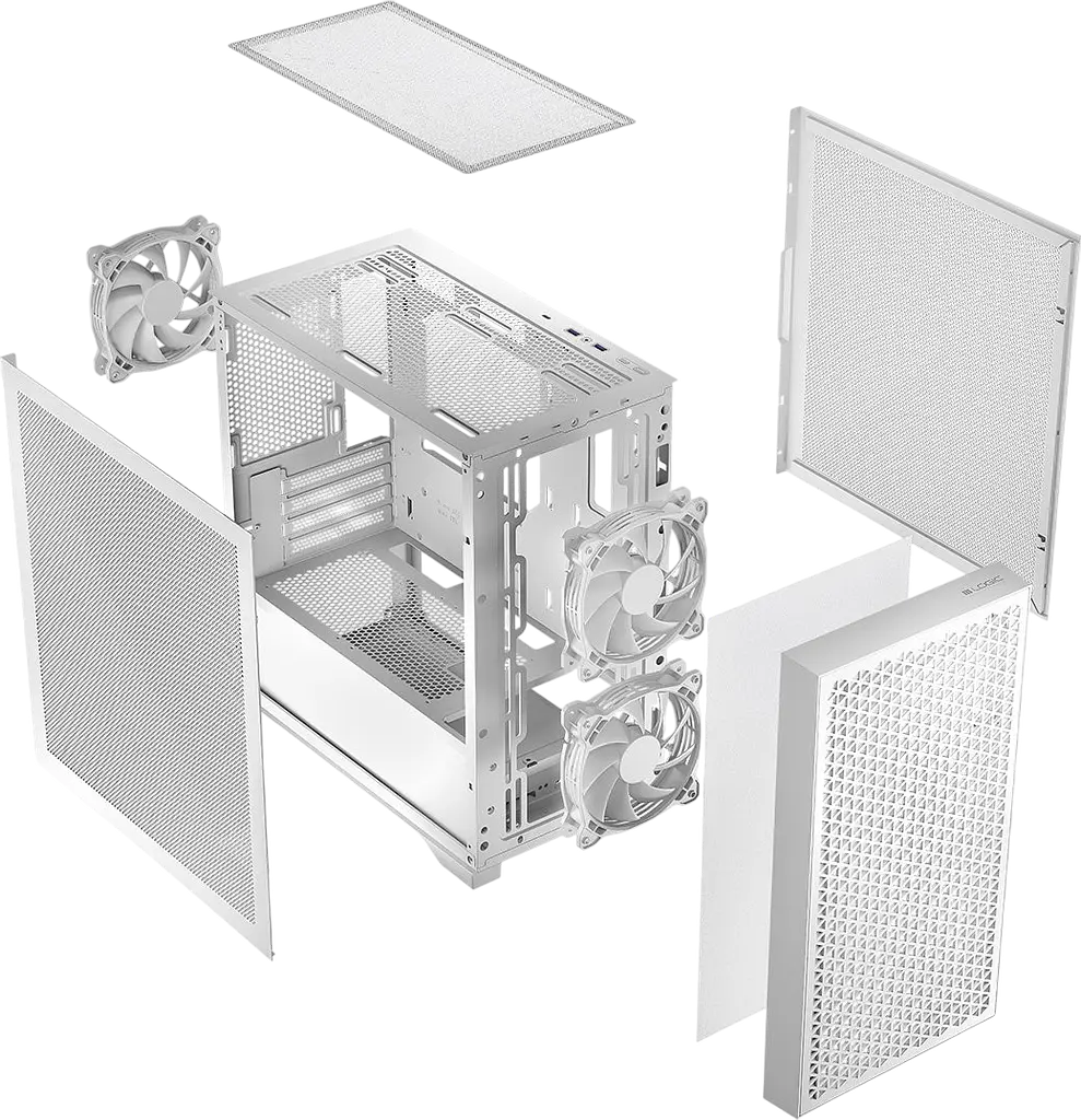 Корпус LogicConcept Dart Pro Mini White (AM-DART-PRO-0000-20) - фото 5