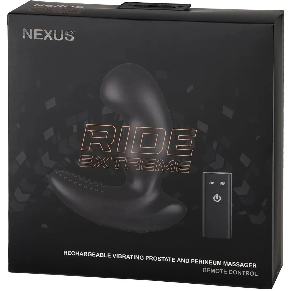Масажер простати Nexus Ride Extreme Dual Motor Remote Control Prostate Vibrator Black - фото 8