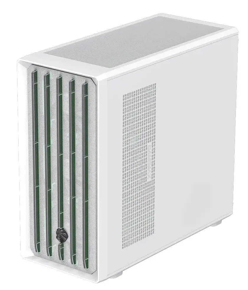 Корпус GameMax Claw 460 из закаленного стекла без блока питания, белый (CLAW 460 WH) - фото 5