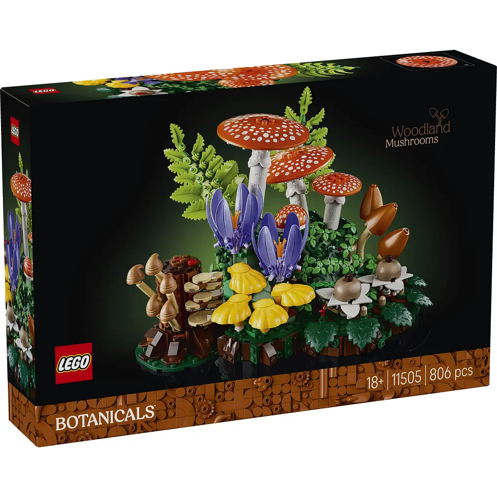 Конструктор LEGO Botanicals Лісові гриби (11505) - фото 3
