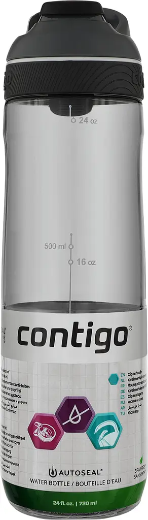 Пляшка спортивна Contigo, 720 мл, сірий (2096393) - фото 3