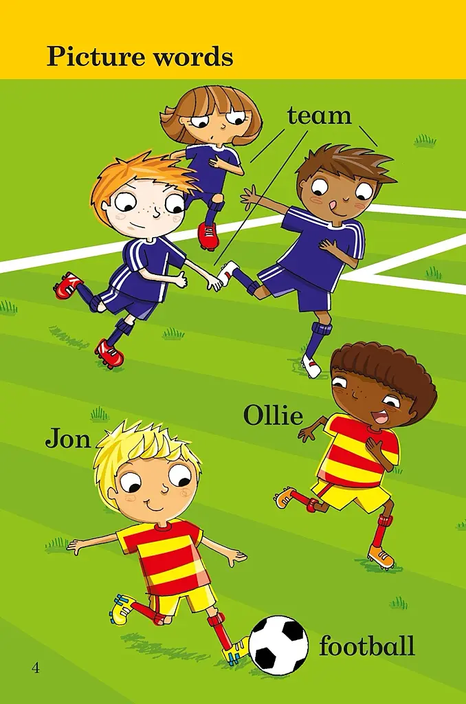 Ladybird Readers. Level 1. Jons Football Team - фото 2