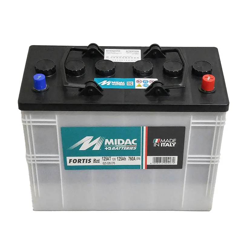 Аккумулятор 6СТ-125A MIDAC FORTIS, 12V, 125Ah (-/+) евро, EN760А - фото 2