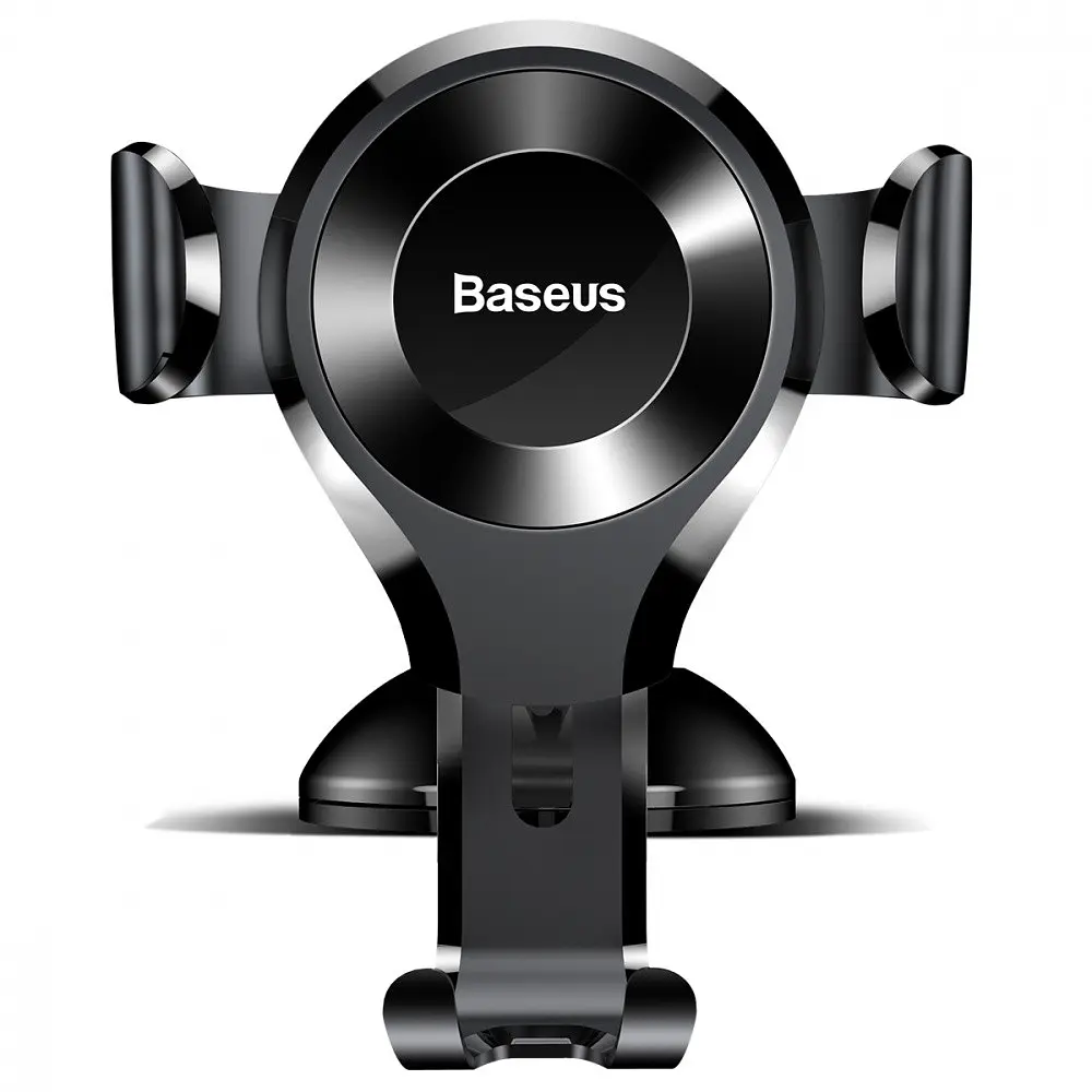 Держатель в машину Baseus Osculum Type Gravity Car Mount black (21743 black) - фото 9