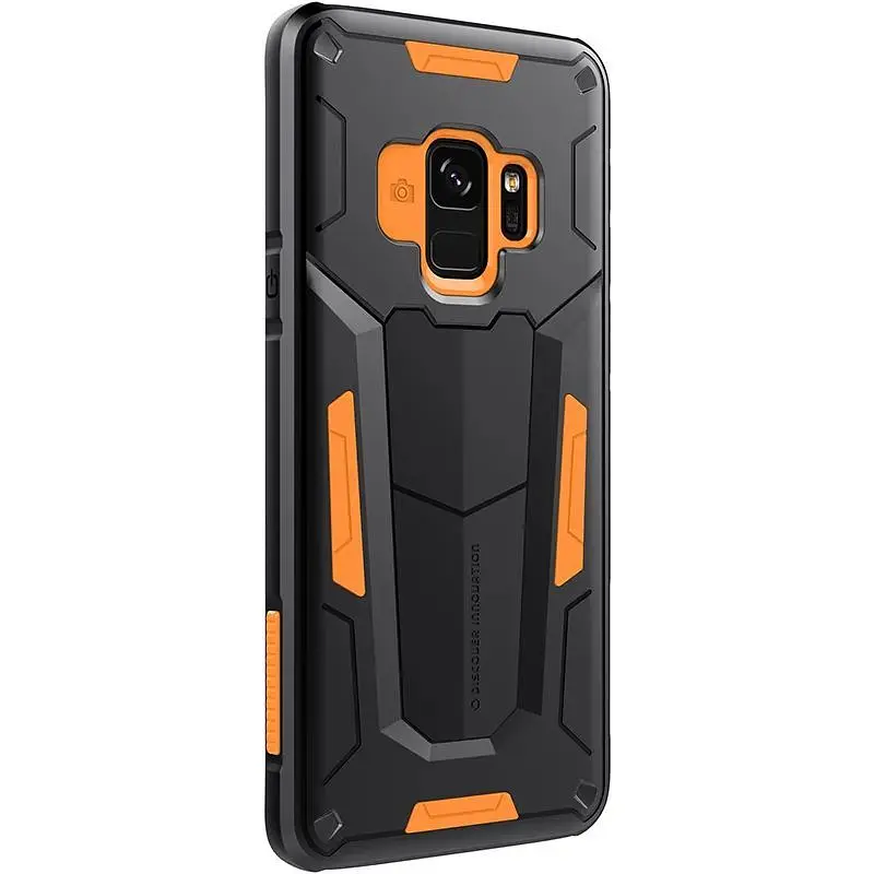 Чехол-накладка Nillkin Defender Case II Samsung Galaxy S9 Orange - фото 5