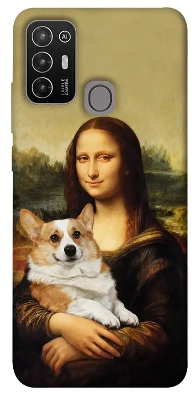 TPU чохол Demsky Mona corgi для ZTE Blade A52