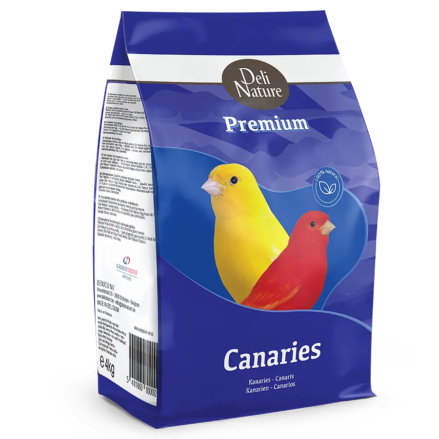Корм для канарок Deli Nature Premium Canaries Делі Натюр повнораціонний 1 кг