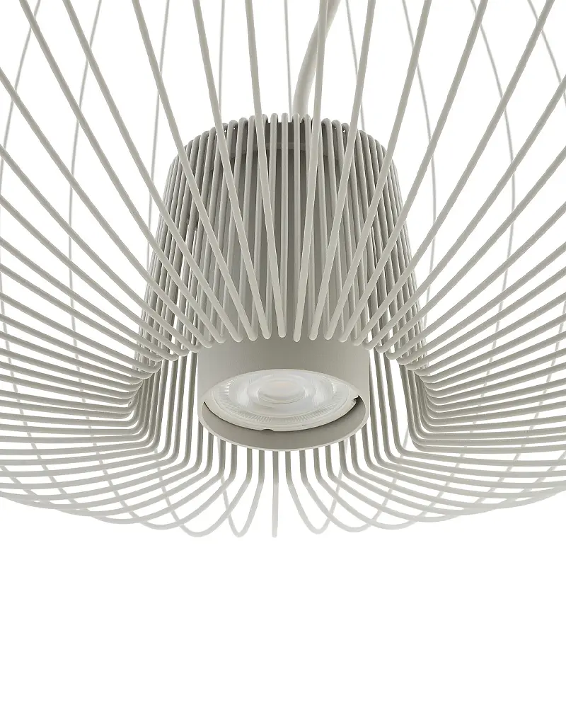 Подвесной светильник, люстра Nowodvorski 11251 Pumpkin L GU10 1x10W IP20 Светло-серый - фото 6