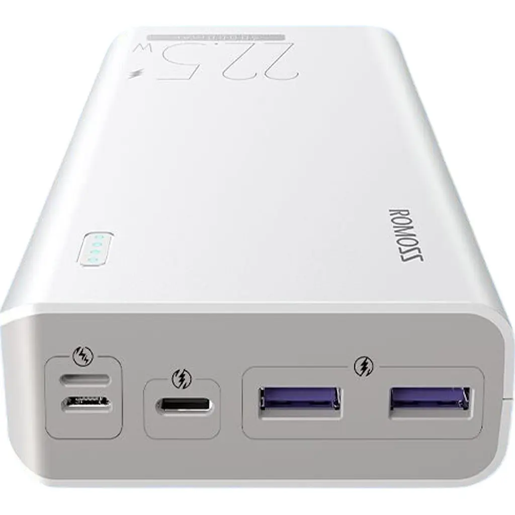 Внешний аккумулятор Romoss Sense 8F 30000mAh 22.5W White [PHP30-711-1133H] [120782] - фото 3