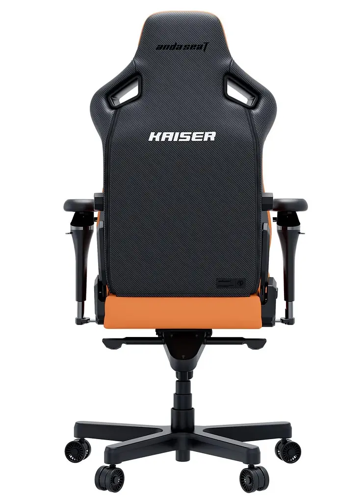 Ігрове крісло Anda Seat Kaiser 4 V2 Size XL Orange PVC (AD12YDDC-XLL-20-O-PV/C-03) - фото 3