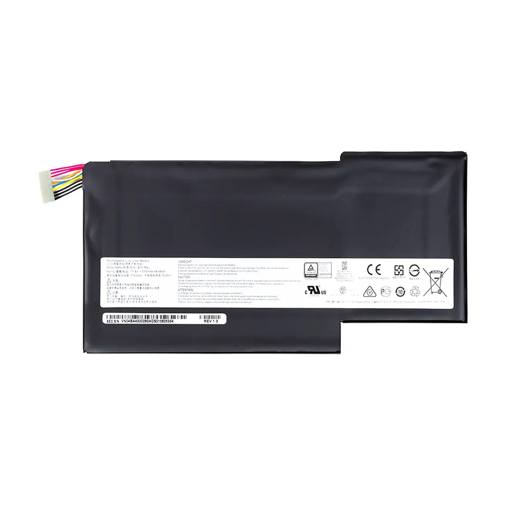 Акумулятор до ноутбука MSI GS63 Stealth Pro Series (BTY-M6J) 11.4V 5700mAh PowerPlant (NB470105)