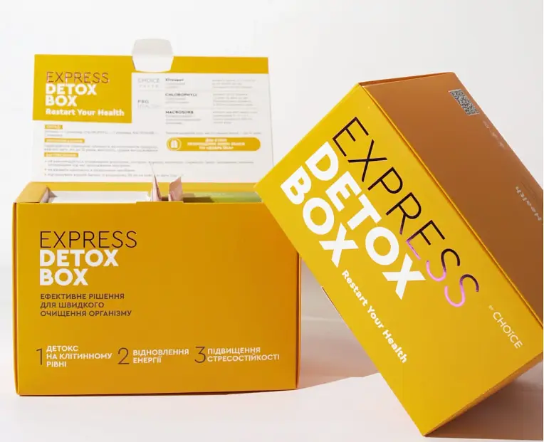 Набір для очищення та детоксикації організму Choice EXPRESS DETOX BOX - фото 3