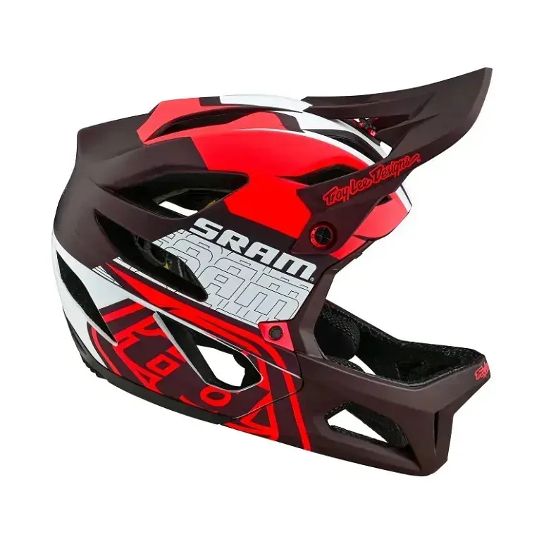 Велошолом Troy Lee Designs Stage Helmet Sram Red XL/XXL (1106-115538005) - фото 5
