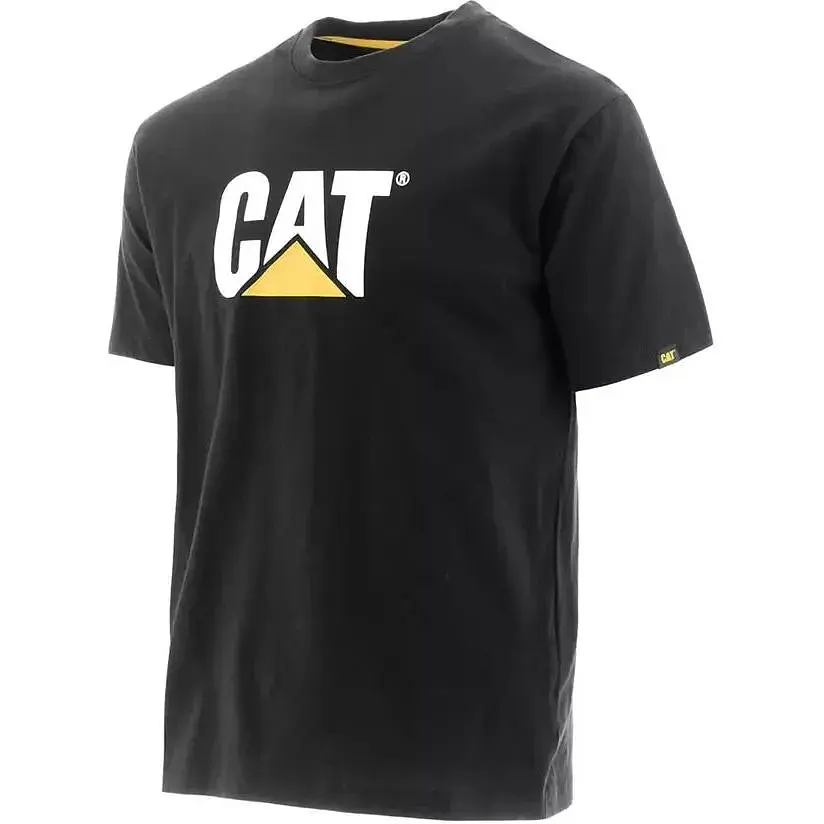 Футболка Caterpillar Trademark Logo Tee Black XXL (1103-1510305-016-XXL) - фото 2