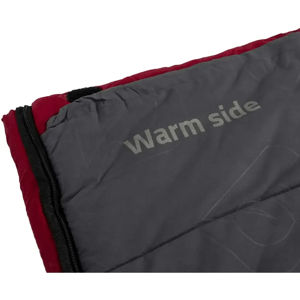 Спальный мешок-одеяло Bo-Camp Gramark Cool/Warm Gold-8° 200 см Red/Grey - фото 2