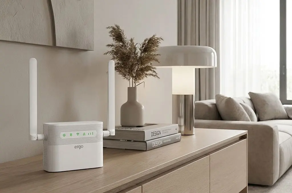 Маршрутизатор мобильный Wi-Fi-роутер ERGO R023 Беспроводной 4G Wi-Fi-роутер (с аккумулятором) (R023) - фото 2