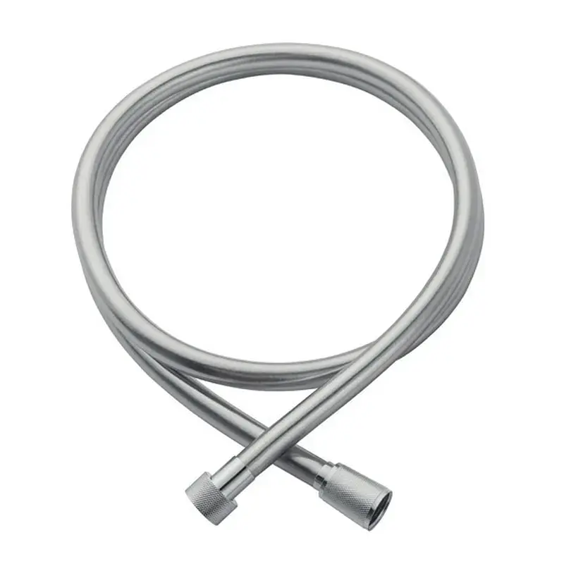 Шланг для душу Koer KB-0803-175-01 175 см силіконовий KR4843, Хром матовий