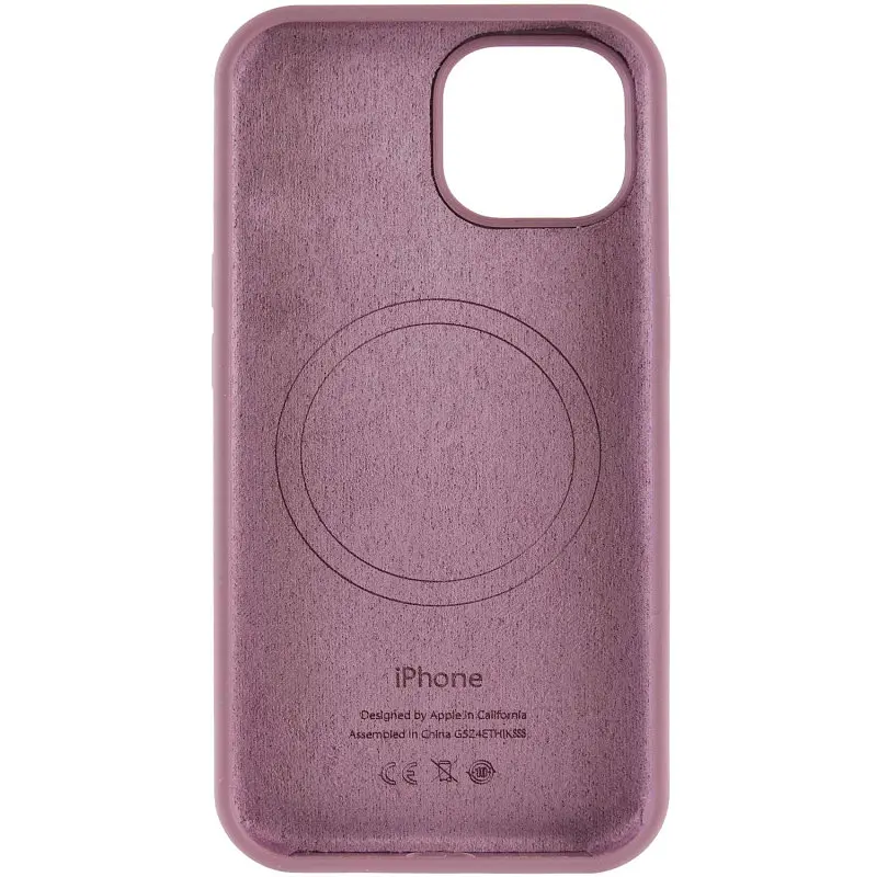 Чохол Epik Silicone Case Full Protective AA with MagSafe для Apple iPhone 15 Plus 6.7 Ліловий/Lilac Pride - фото 3