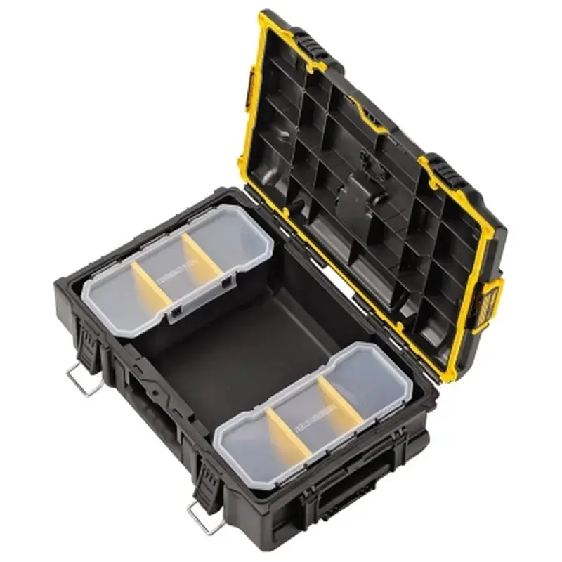 Ящик для інструментів DeWALT TOUGHSYSTEM 2.0 555х385х180 мм, з органайзером для дрібних д (DWST83293-1) - фото 3
