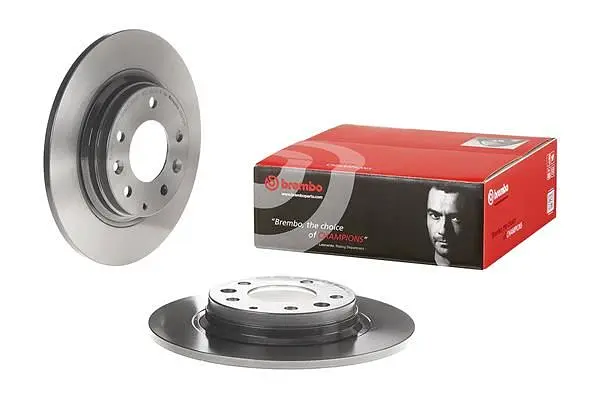 Диск гальмівний задній Mazda 6, 626 V, 323 VI, Premacy, Mx-5 III 89-14р Brembo (08.A112.11) - фото 2