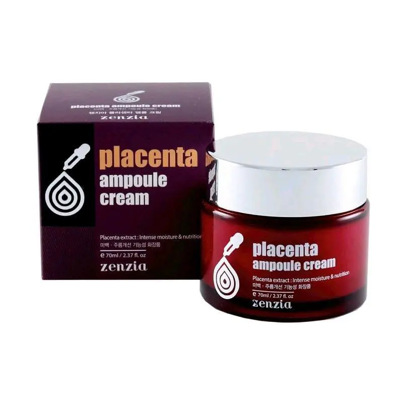 Крем для обличчя Zenzia Placenta Ampoule cream із плацентою
