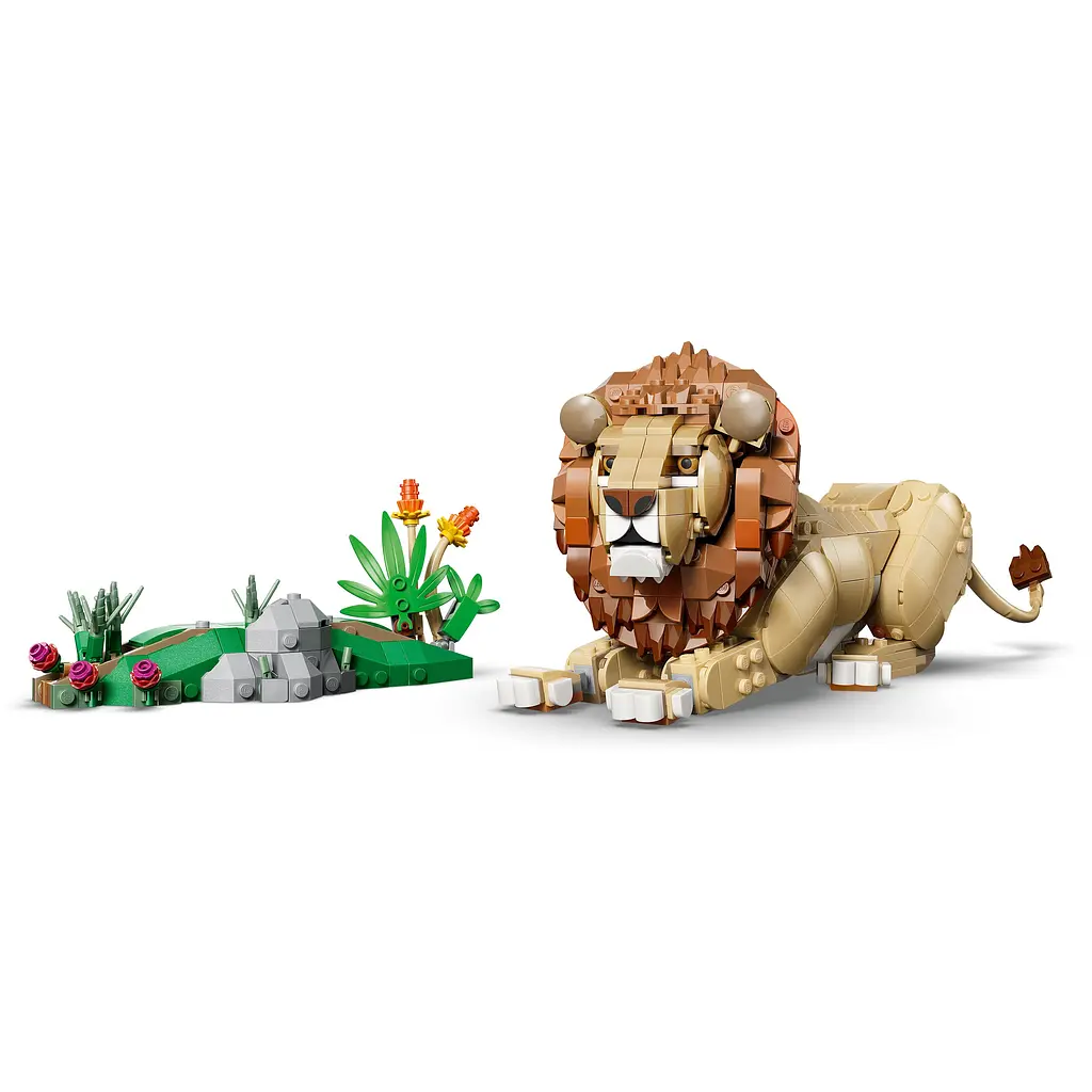 Конструктор LEGO Creator Дикі тварини: Величний лев (31386) - фото 7