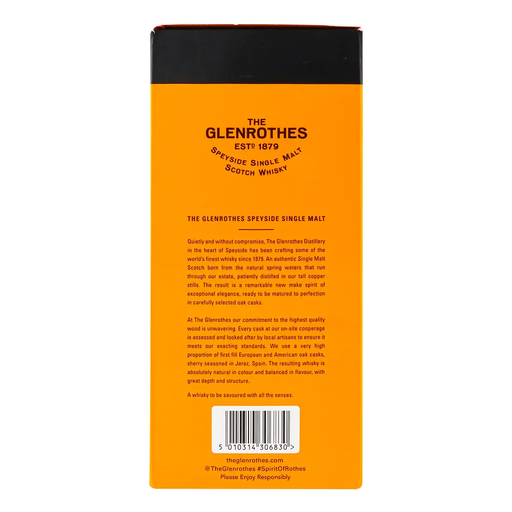 Віскі Glenrothes 12 yo Speyside Single Malt Scotch Whisky 40% 0.7 л у подарунковій упаковці - фото 5
