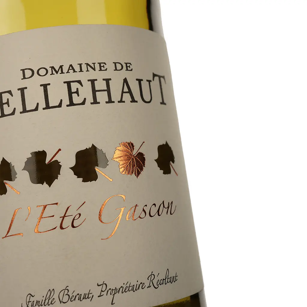 Вино Domaine de Pellehaut l'Ete Gascon Blanc 2017, белое, полусладкое, 0,75 л - фото 4