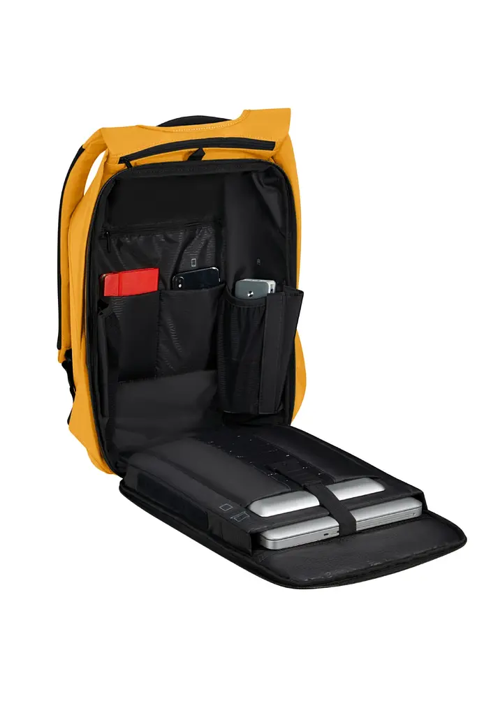 Рюкзак-Антизлодій 15.6" Samsonite SECURIPAK 2.0 YELLOW 44х30х18 KO8*06002 - фото 2