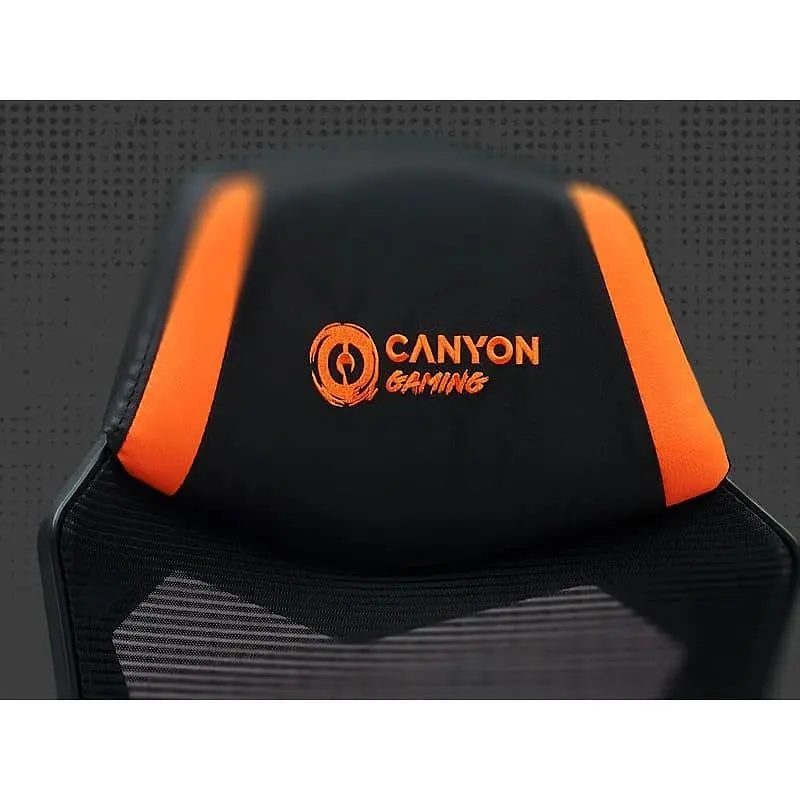 Ігрове крісло Canyon Flow MCH01 Mesh Black Orange (CNE-MCH01) - фото 7