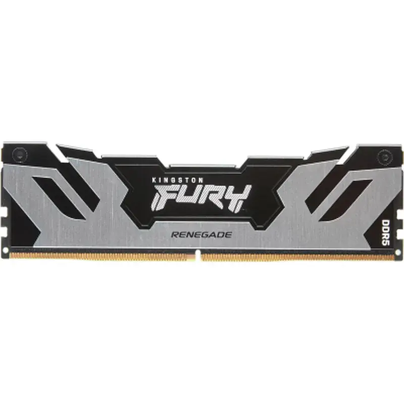 Модуль пам'яті для комп'ютера DDR5 48GB (2x24GB) 8000 MHz Renegade Black/Silver Kingston Fury (ex.HyperX) (KF580C38RSK2-48) - фото 3
