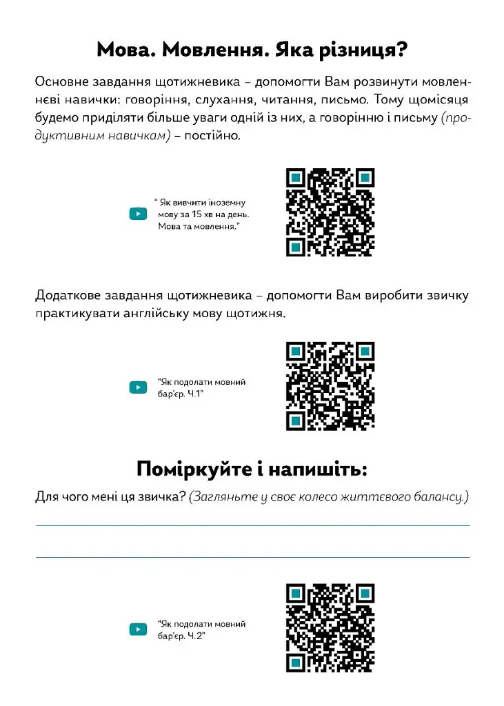 Щотижневик, який допоможе опанувати англійську мову "My Personal English Coach" - Ірина Савченко - фото 11