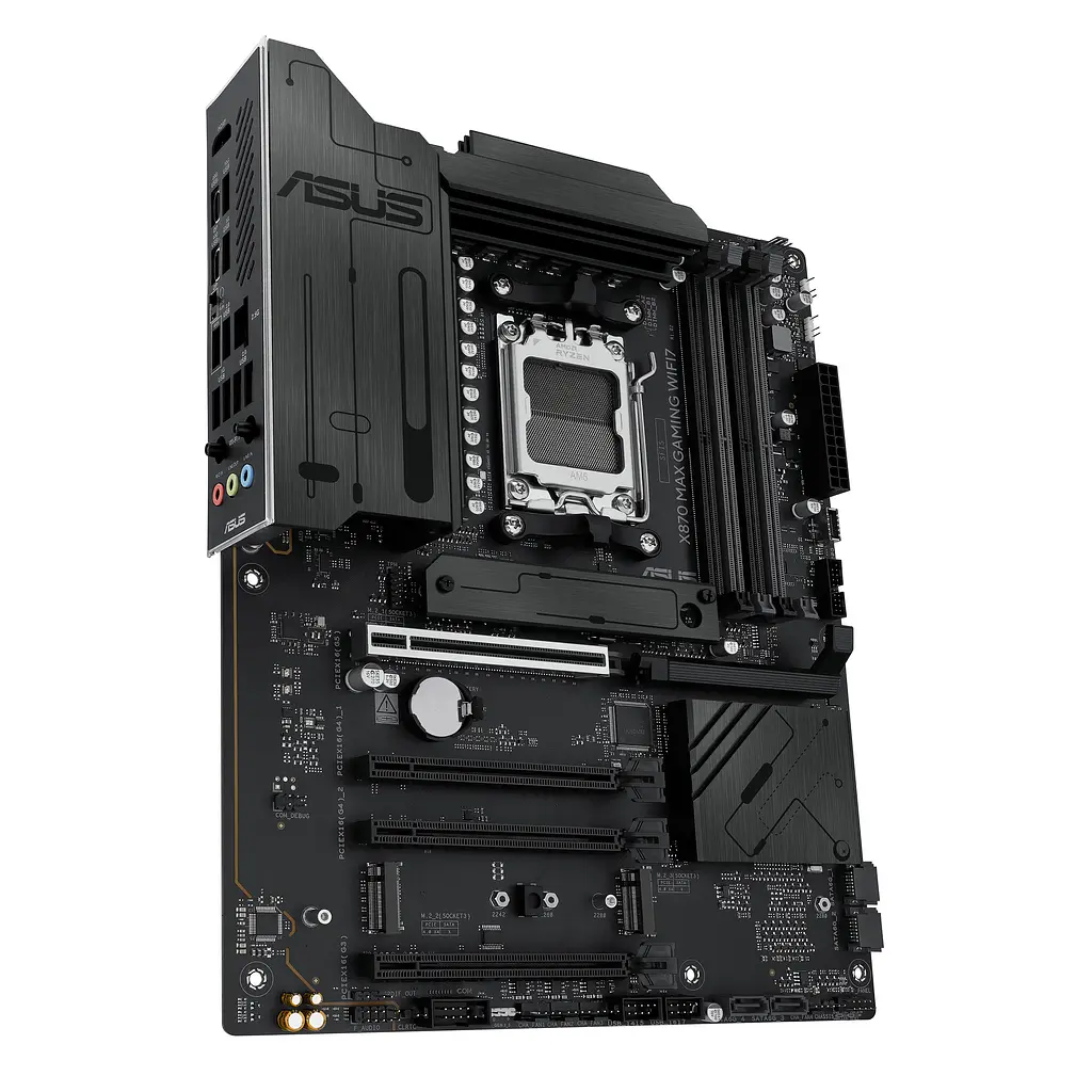 Материнская плата X870 MAX GAMING WIFI7 sAM5 X870 4xDDR5 M.2 HDMI USB Type-C Wi-Fi BT ATX Asus teh0019035 - фото 4