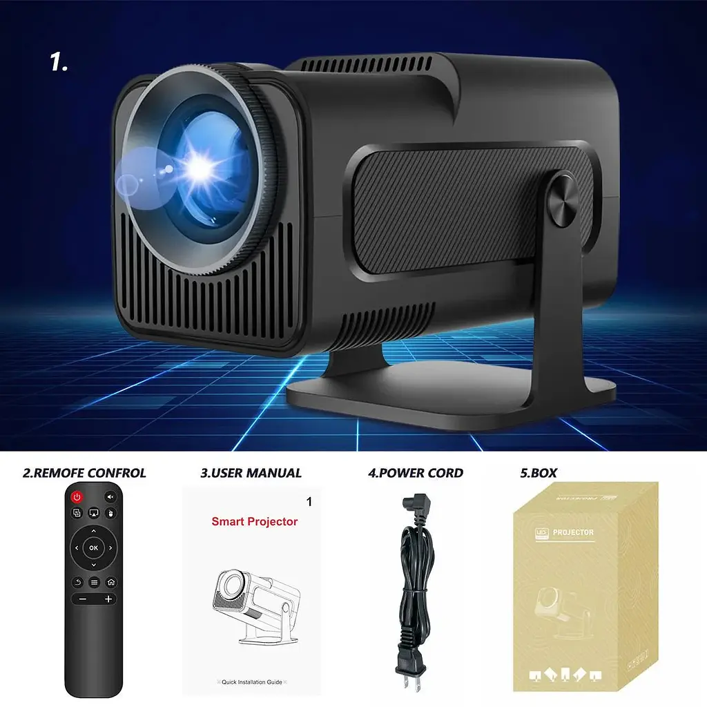Проектор Magcubic HY320 портативний смарт LED міні Android WiFi - фото 6
