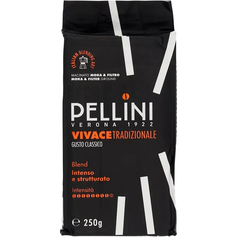 Кава мелена Pellini Tradizional натуральна смажена, 250 г