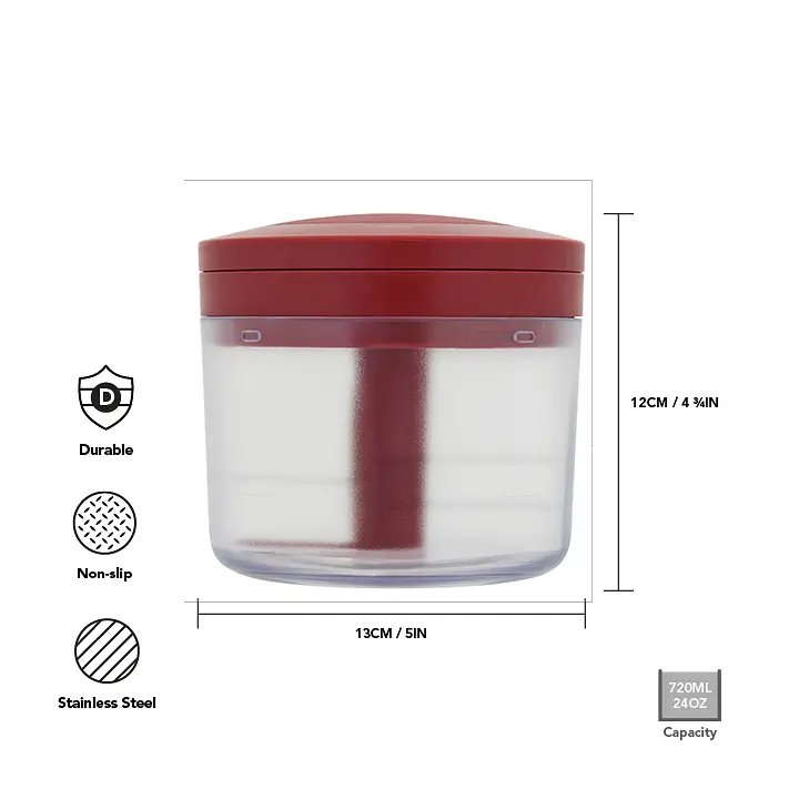 Подрібнювач ручний KitchenAid Universal червоний (KQG153BXERA) - фото 6