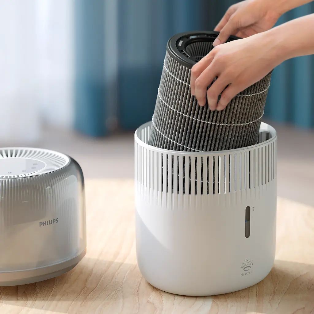 Оригінальний змінний фільтр для зволожувача повітря Philips (FY5030/00) - фото 5