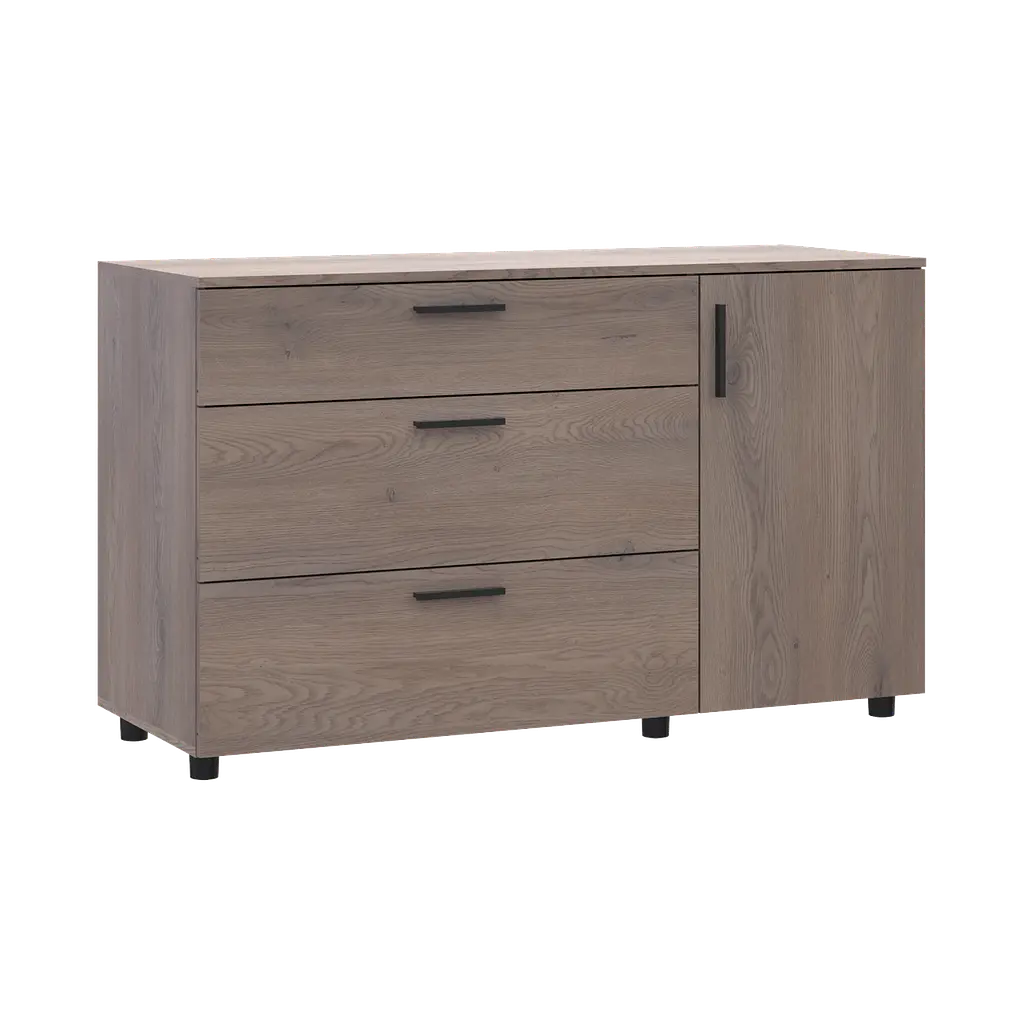 Комод Doros Торн Кремона Канноло 3Ш/1Д 135х51.6х80 (41510177) - фото 8