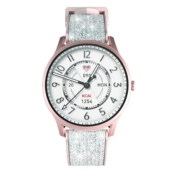 Смарт-часы Kieslect Lora Lady Calling Watch Silver Pink - фото 5