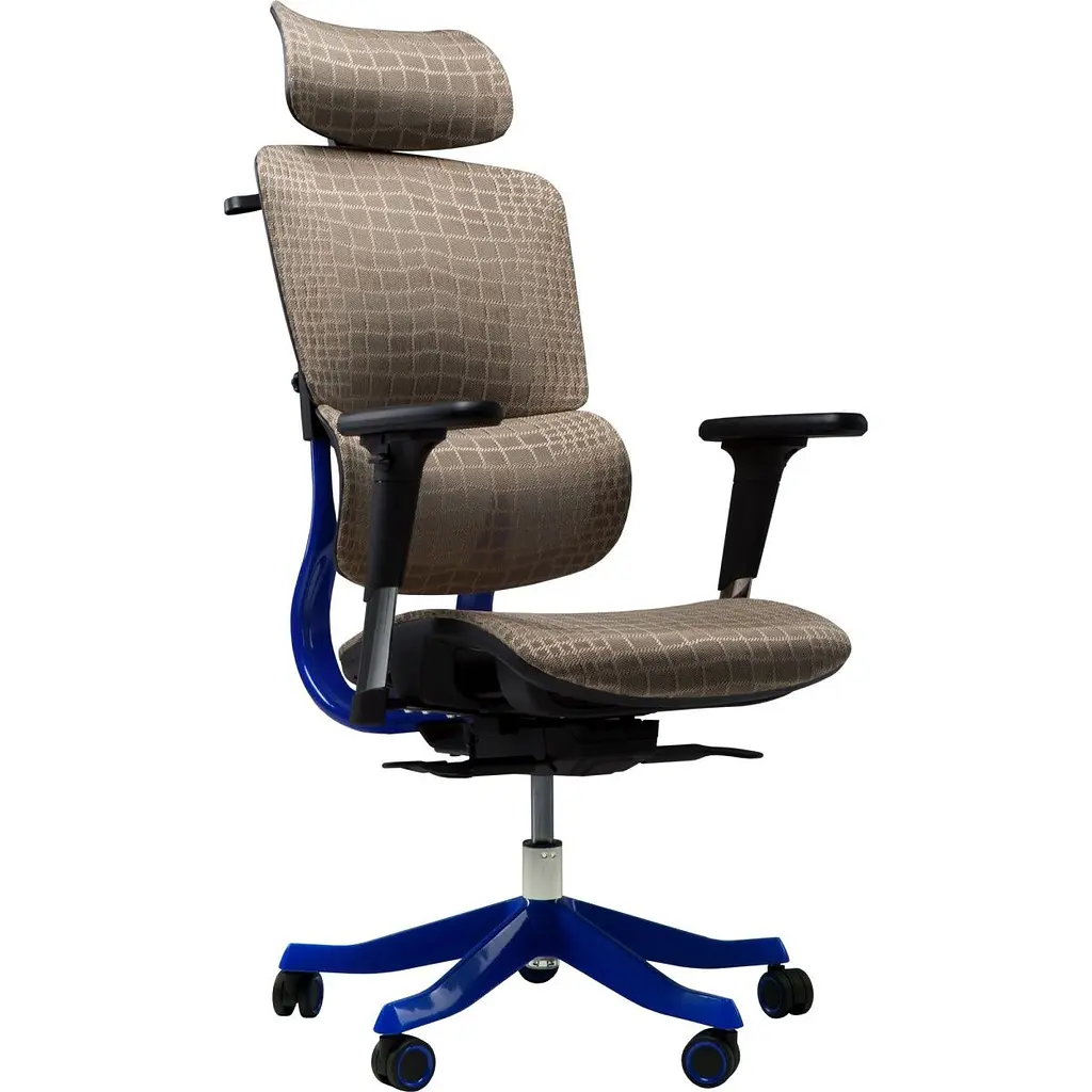 Геймерське крісло GT Racer X-626 Gray/Blue [122619] - фото 2