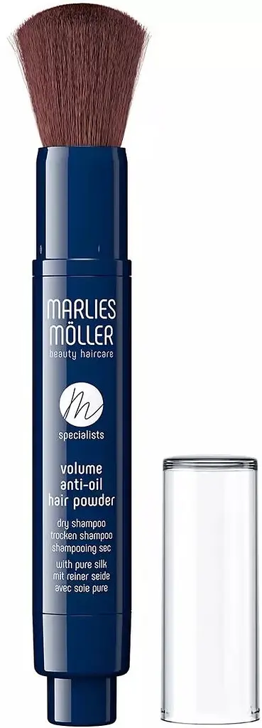 Сухой шампунь придающий объем с шелком Volume Anti-Oil Hair Powder Marlies Moller 4г (21026) - фото 3