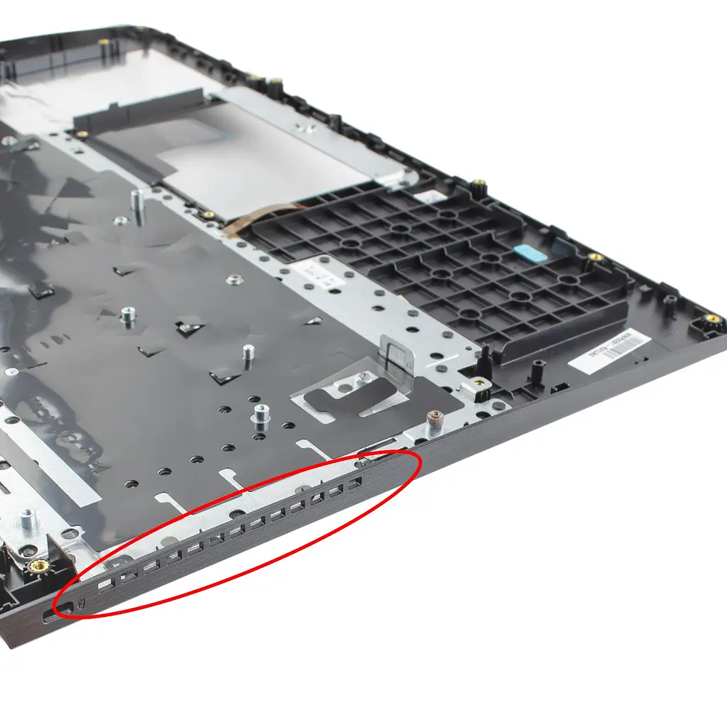 Верхня кришка для Asus FX505DV FX505DU FX505GU, (топкейс+клавіатура, 8pin RGB Backlit, Original) - фото 4