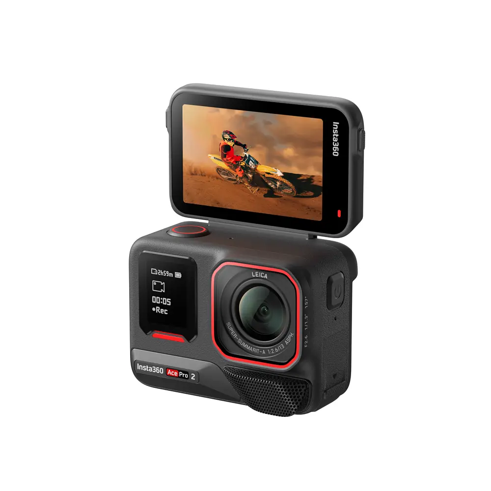 Екшн-камера Insta360 Ace Pro 2 Dual Battery Bundle (Black) (6977644760888) - фото 8